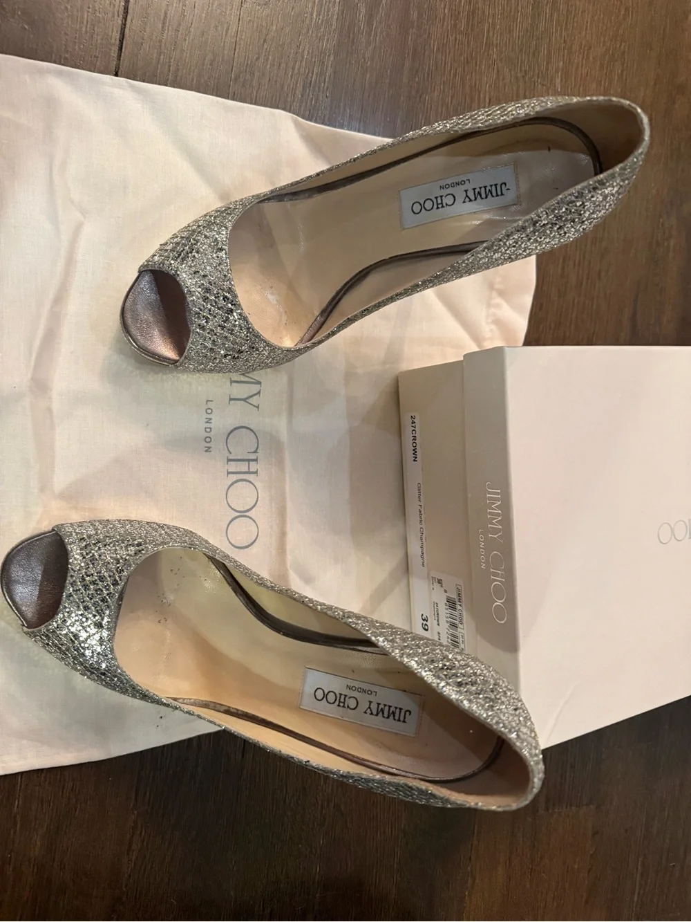 Jimmy Choo image shows